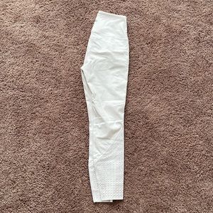 White lululemon leggings- size 6